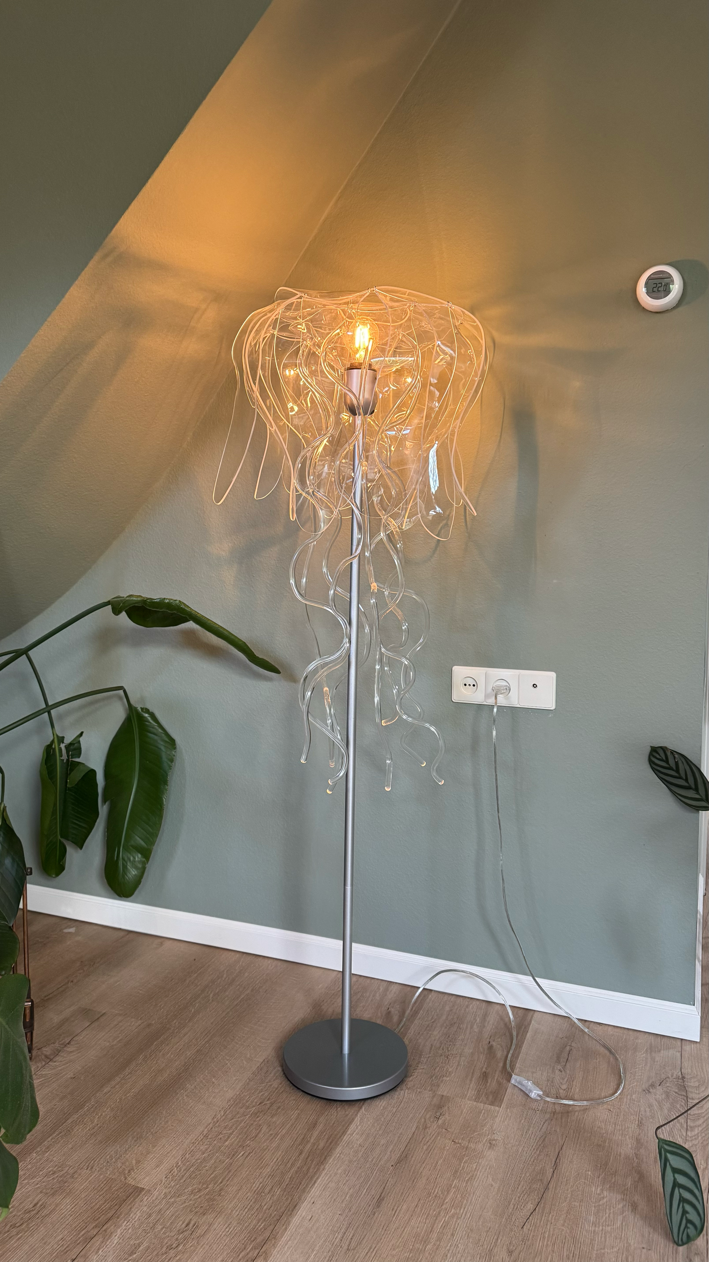 Jellyfish Floor Lamp (on commission)